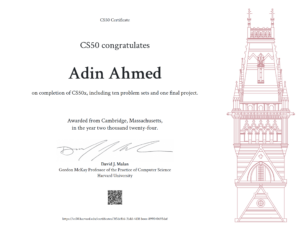 CS50's Introduction to Computer Science