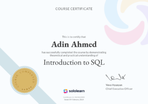 Introduction to SQL